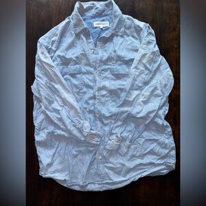 Denim Forum Light Blue Button Down Shirt